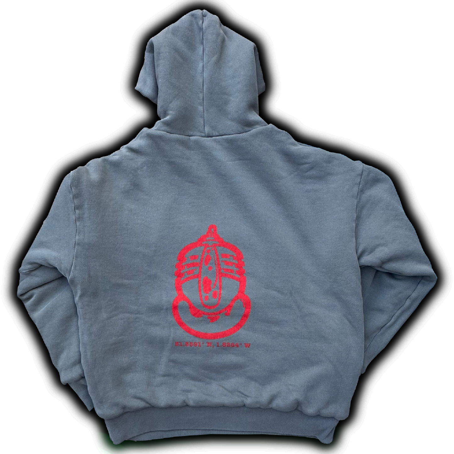 (M) This hoodie is 2 sided. “Sample”