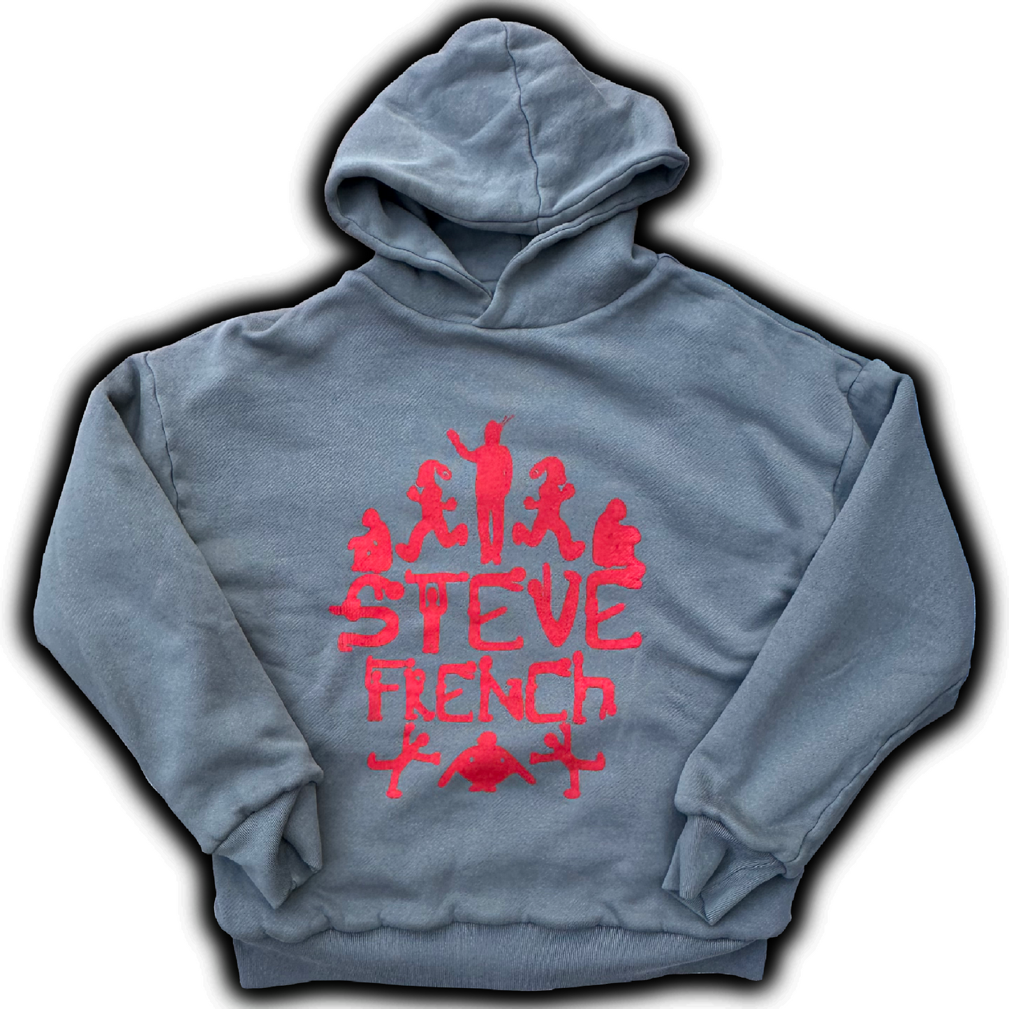 (M) This hoodie is 2 sided. “Sample”