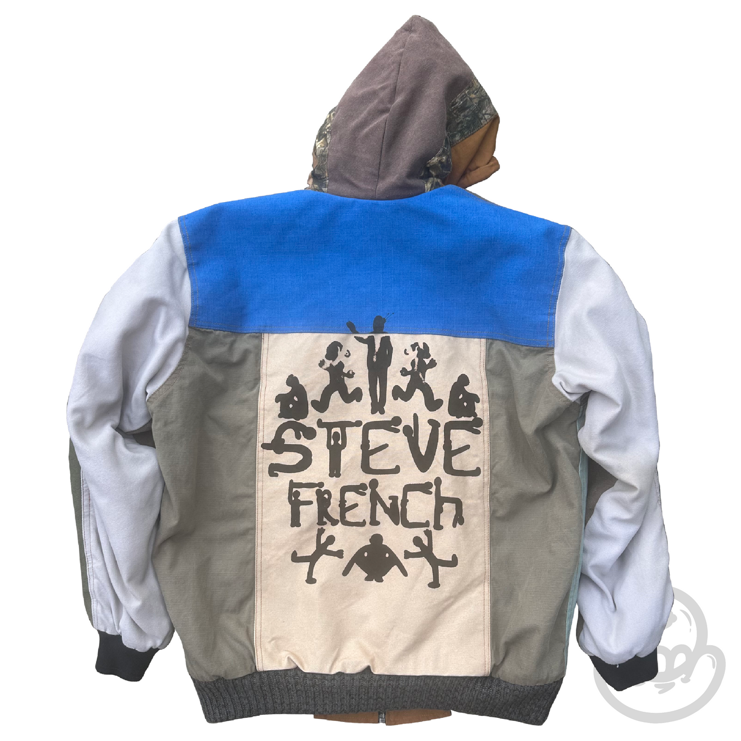 Vandalised reconstructed jacket