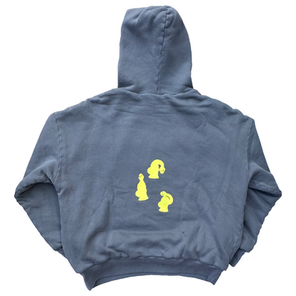 (M) This hoodie is 2 sided