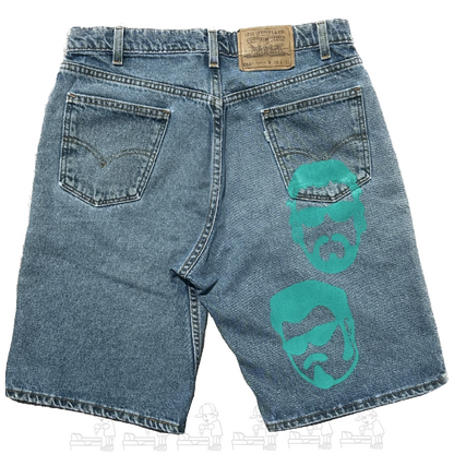 Vandalised Steve French Jorts.