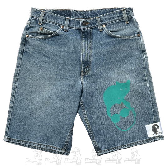 Vandalised Steve French Jorts.