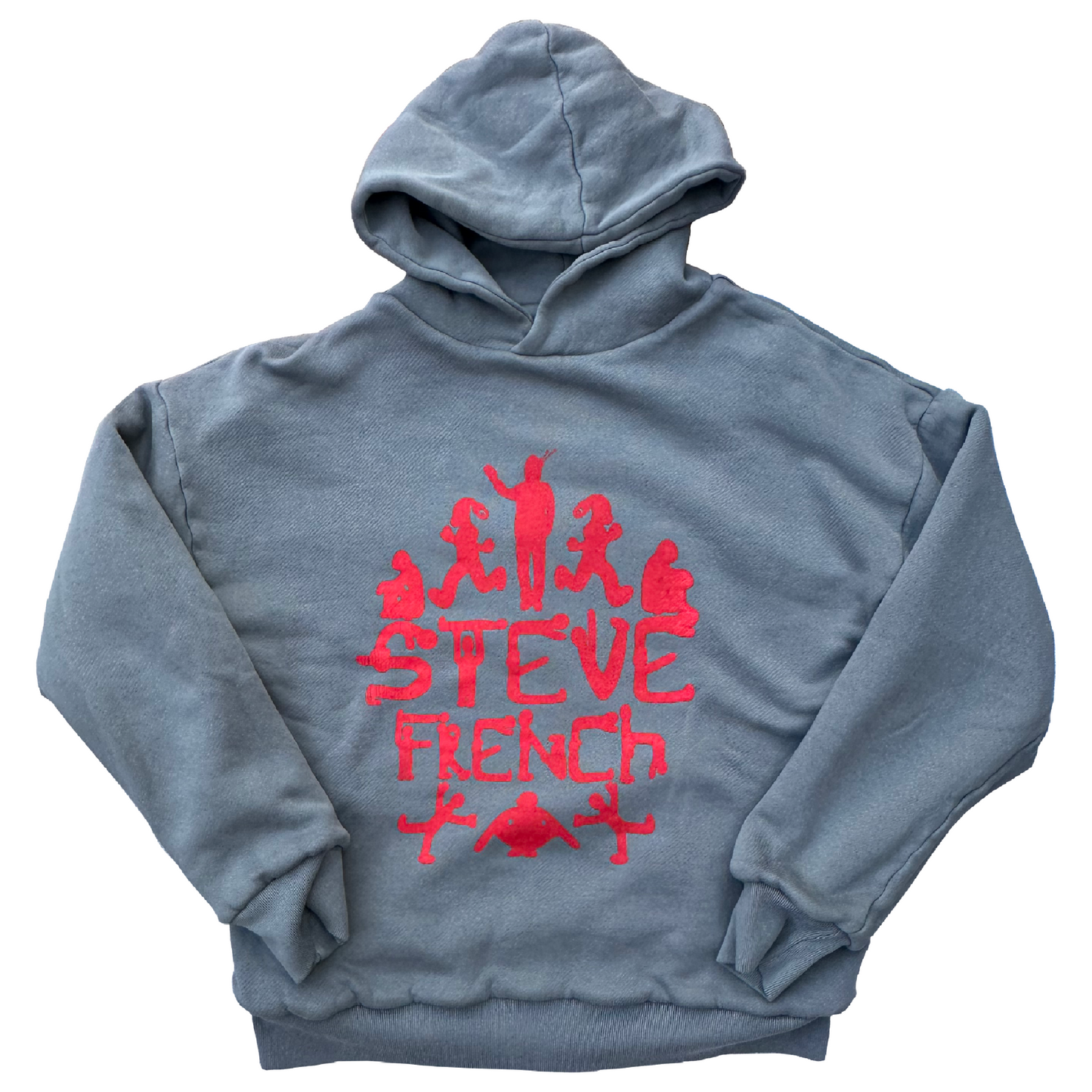 (M) This hoodie is 2 sided