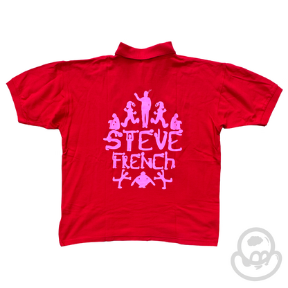 (L) Vandalised Steve french