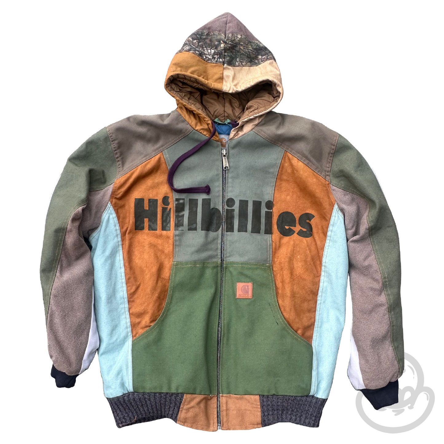 Vandalised reconstructed jacket