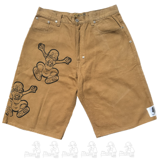 Vandalised Steve French Jorts