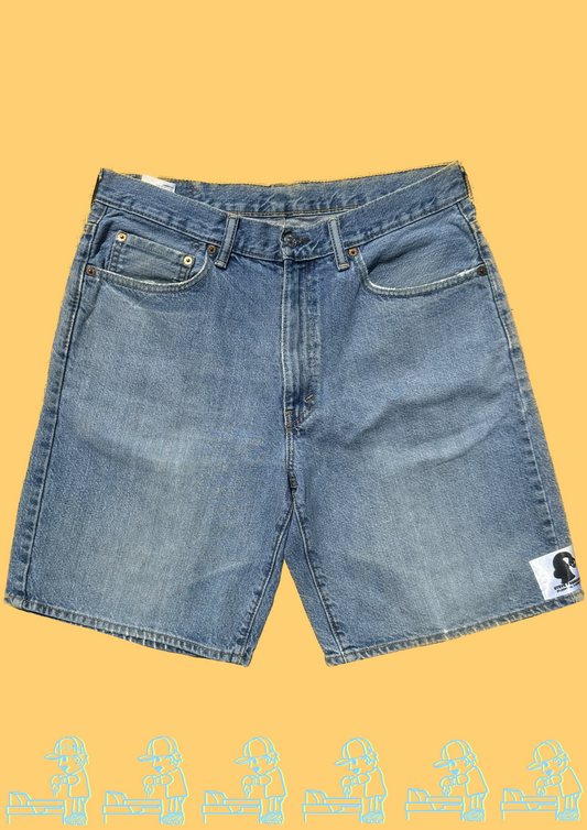 Vandalised Steve French Jorts